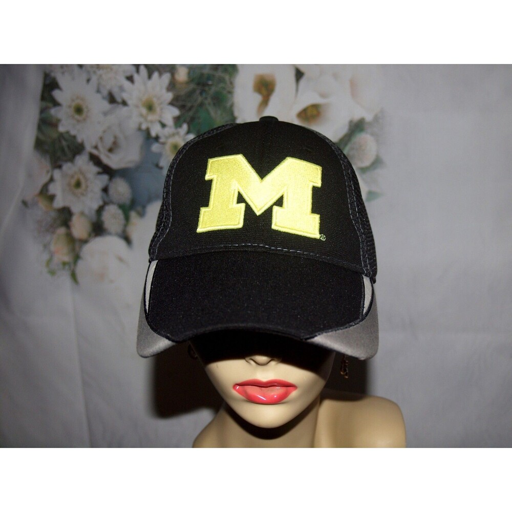 Michigan Wolverines Hat Jersey Mesh Rear by Signatures NCAA Unisex Adult